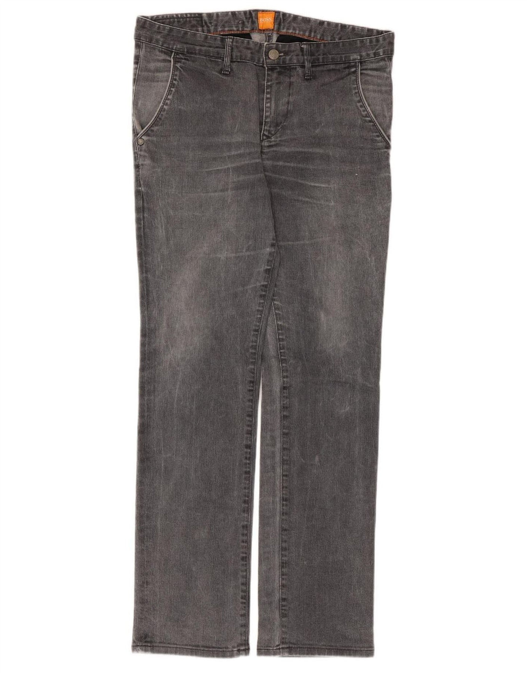 Ανδρικό τζιν ίσιο Hugo Boss W32 L30 Γκρι