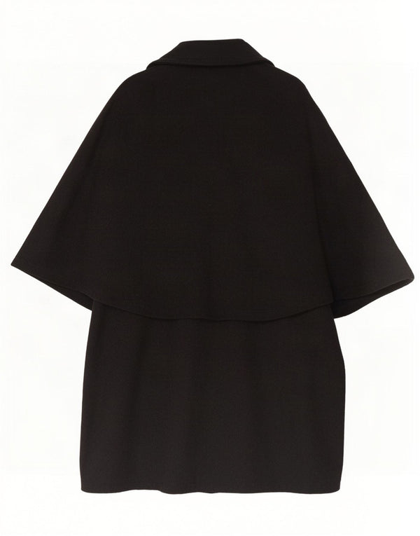 Superior Γυναικείο Παλτό Poncho One Size Grey Colourblock Wool