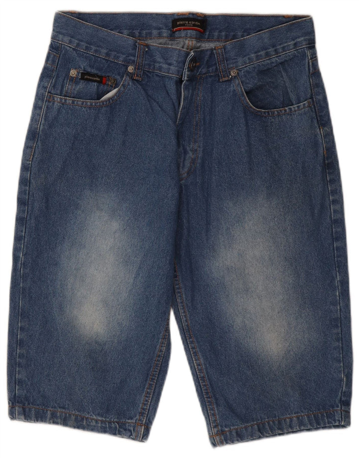 Ανδρικό τζιν σορτς Pierre Cardin Small W28 Μπλε βαμβακερό