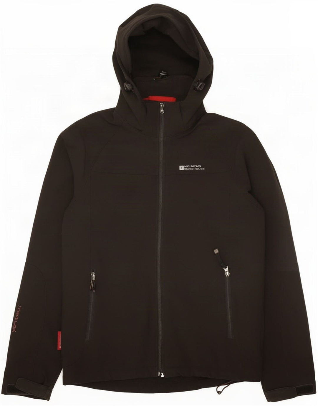 Ανδρικό μπουφάν με κουκούλα Mountain Warehouse Windbreaker UK 36 Small Black