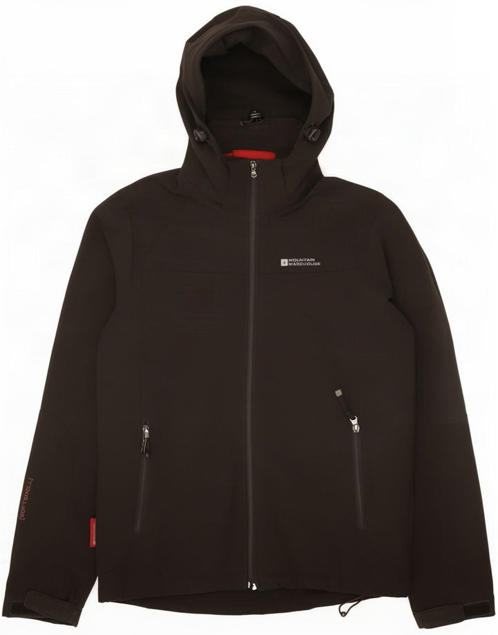 Ανδρικό μπουφάν με κουκούλα Mountain Warehouse Windbreaker UK 36 Small Black