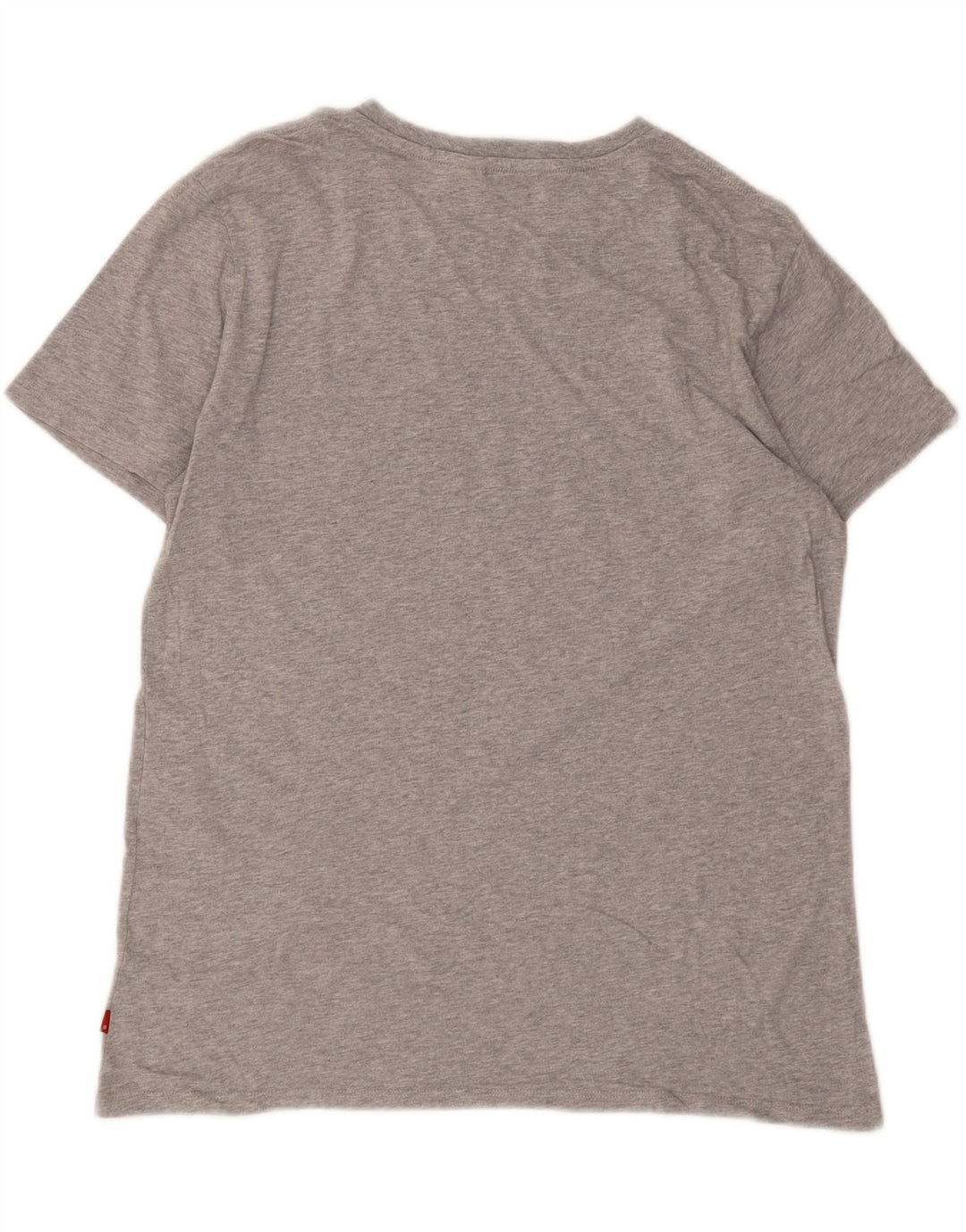 LEVI'S Womens T-Shirt Top UK 16 Large Grey Cotton Vintage Levi's and Second-Hand Levi's from Messina Hembry 