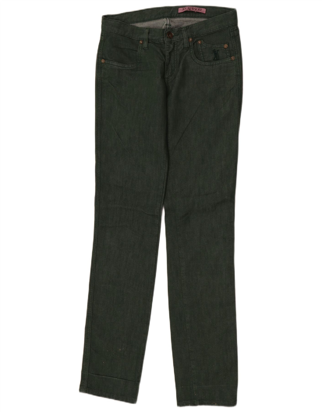 Jeckerson Γυναικείο Slim Jeans W28 L34 Πράσινο