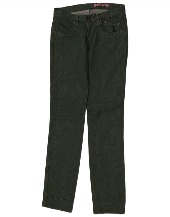 Jeckerson Γυναικείο Slim Jeans W28 L34 Πράσινο