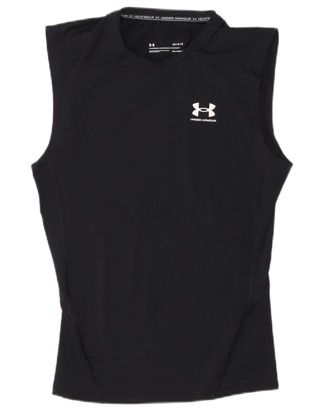 Under Armour Ανδρικό γιλέκο Heat Gear Top Large Μαύρο Πολυεστέρας