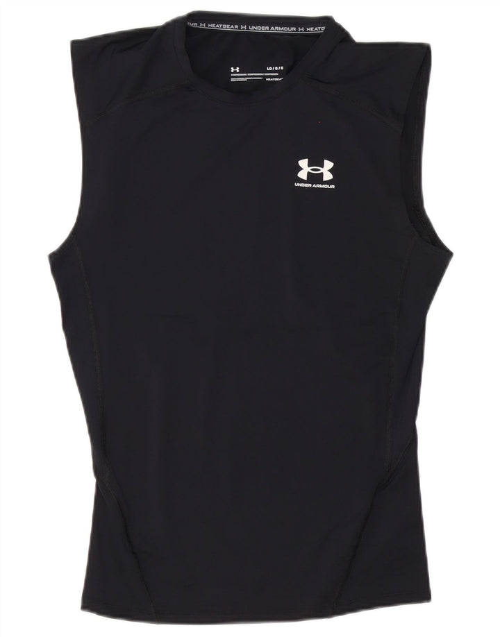 Under Armour Ανδρικό γιλέκο Heat Gear Top Large Μαύρο Πολυεστέρας