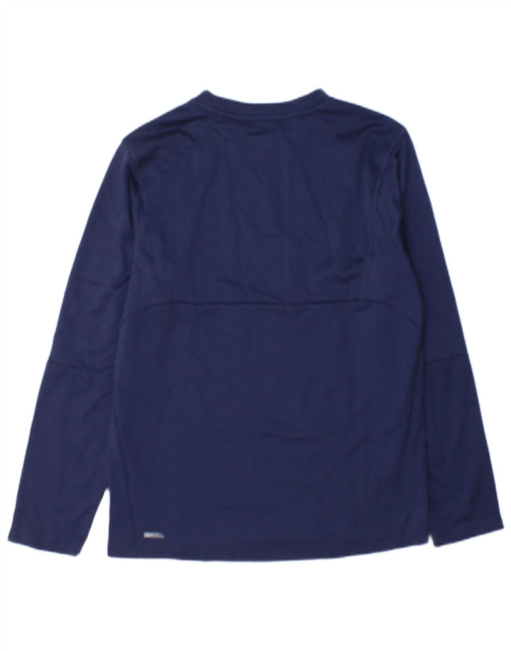 Puma Boys Top μακρυμάνικο 13-14 ετών Navy Blue Polyester