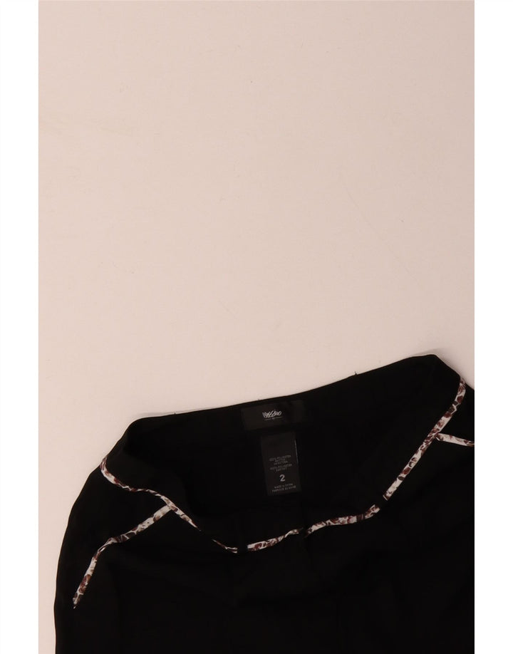 MOSSIMO Γυναικείο σορτς Chino US 2 XS W28 Μαύρο πολυεστέρα