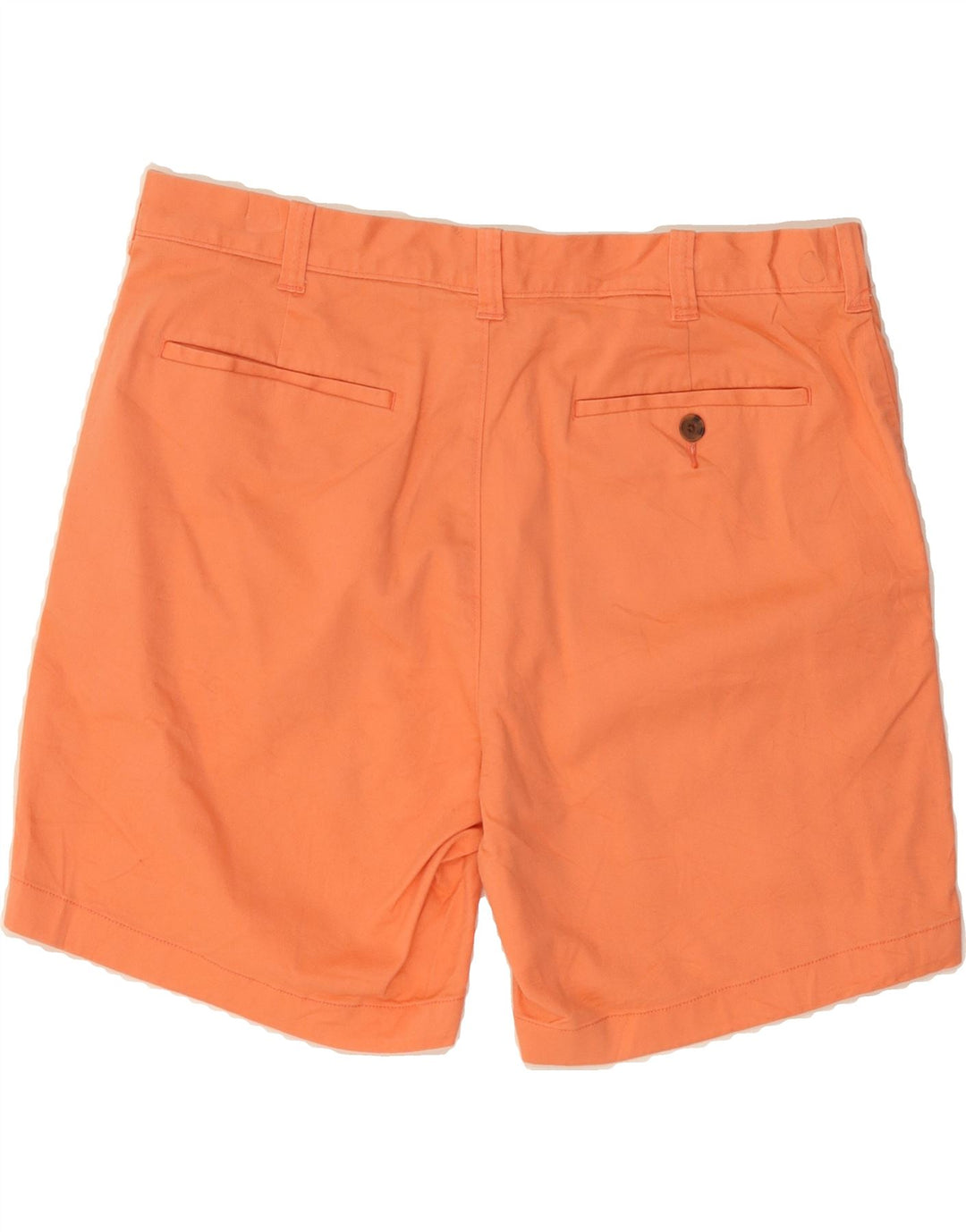 J. CREW Womens Chino Shorts W34 Large Orange Cotton Vintage J. Crew and Second-Hand J. Crew from Messina Hembry 