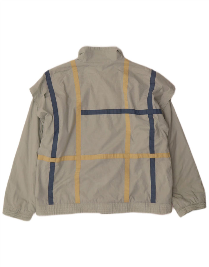 Adidas Γυναικείο Bomber Jacket UK 18 XL Green Check Cotton