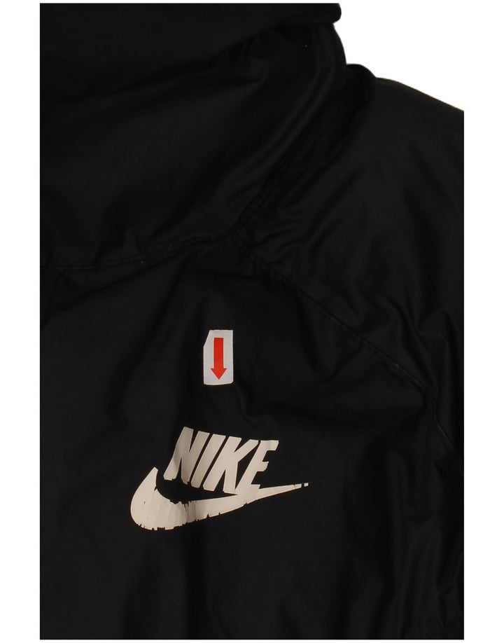 Γυναικείο μπουφάν Nike Crop με επένδυση UK 10 Small Black Polyester