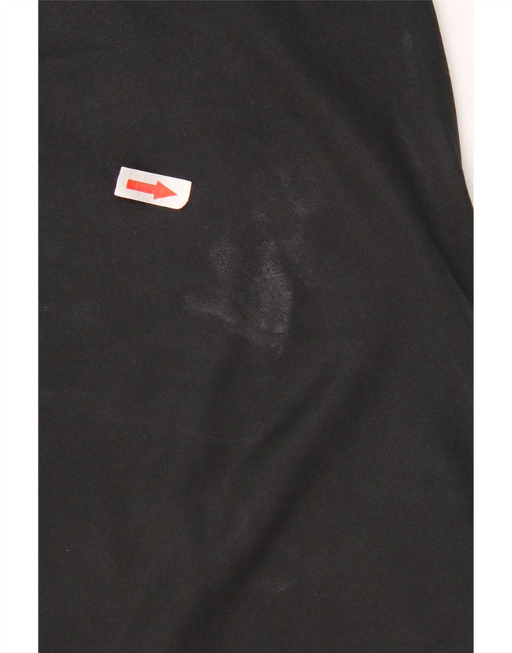 Ανδρική φόρμα Nike Dri Fit με φερμουάρ πουλόβερ στο επάνω μέρος από μεσαίο μαύρο πολυεστέρα
