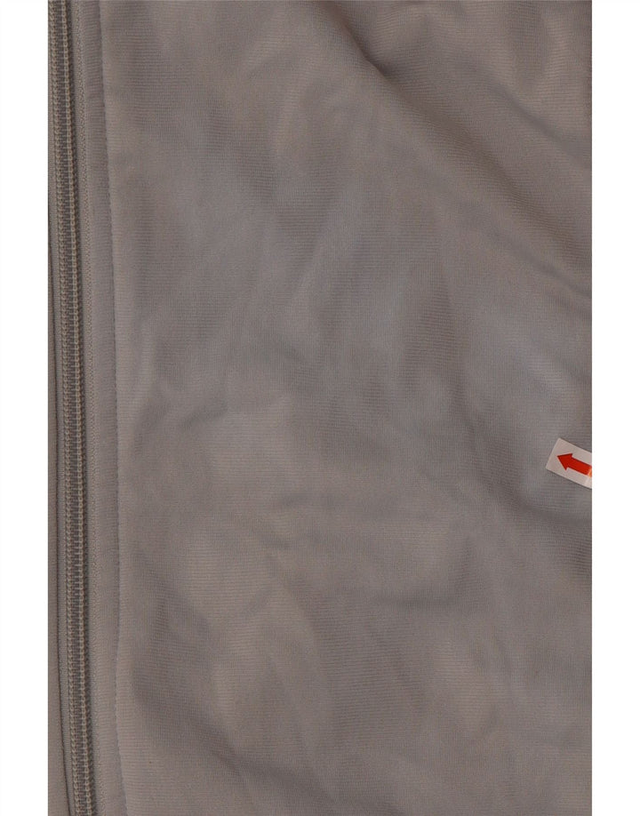 Nike γυναικεία αθλητική φόρμα τοπ μπουφάν UK 16/18 XL Grey Colorblock Polyester