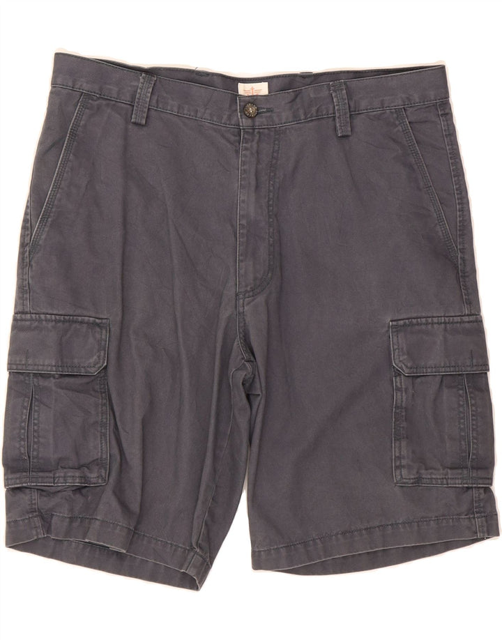 DOCKERS Mens Cargo Shorts W36 Large  Grey Cotton Vintage Dockers and Second-Hand Dockers from Messina Hembry 