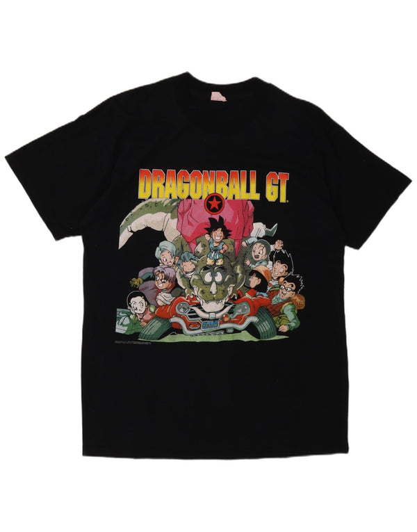Vintage Ανδρικό Dragon Ball GT 1997 Graphic T-Shirt Top Medium Black