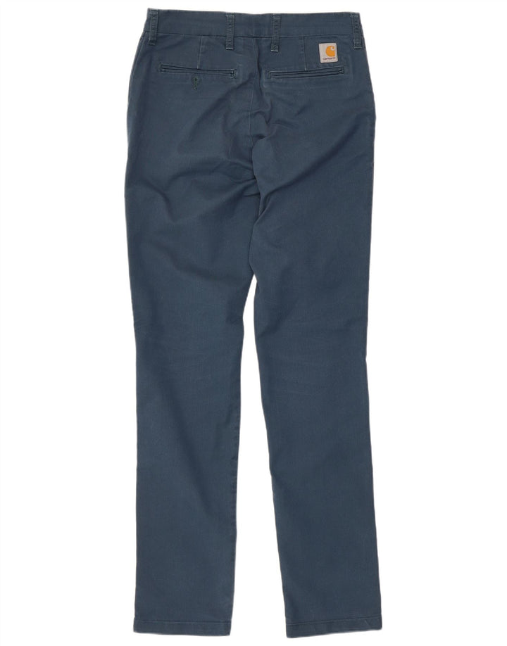 Ανδρικό παντελόνι Chino Carhartt W33 L34 Navy Blue Polyester