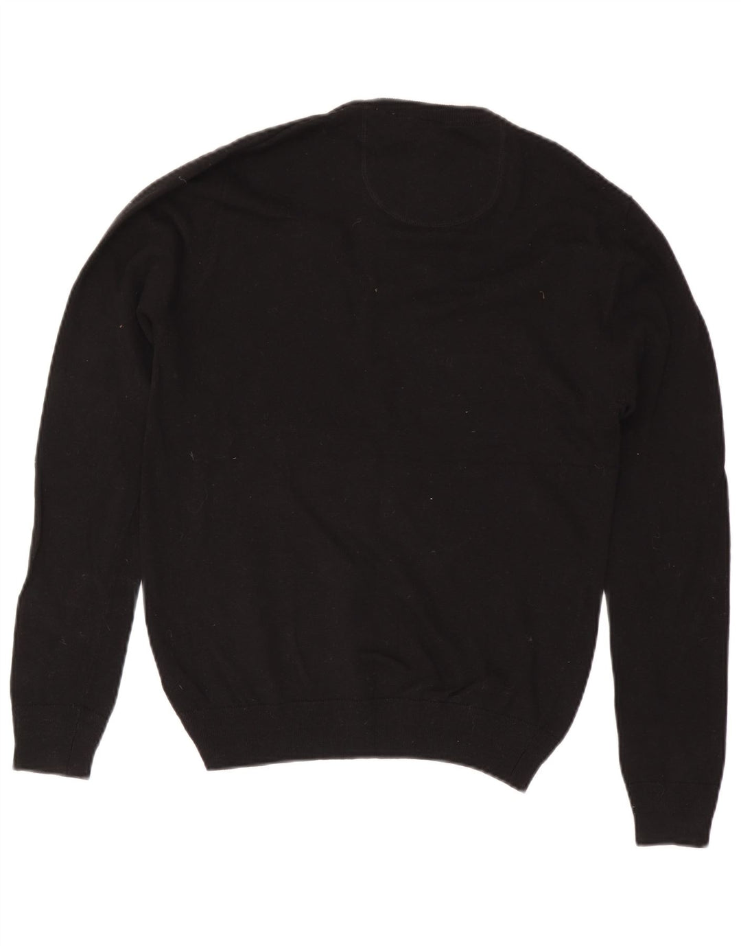 Ανδρικό πουλόβερ Jack Wills Slim Fit Crew Neck Jumper Μεσαίο μαύρο βαμβακερό
