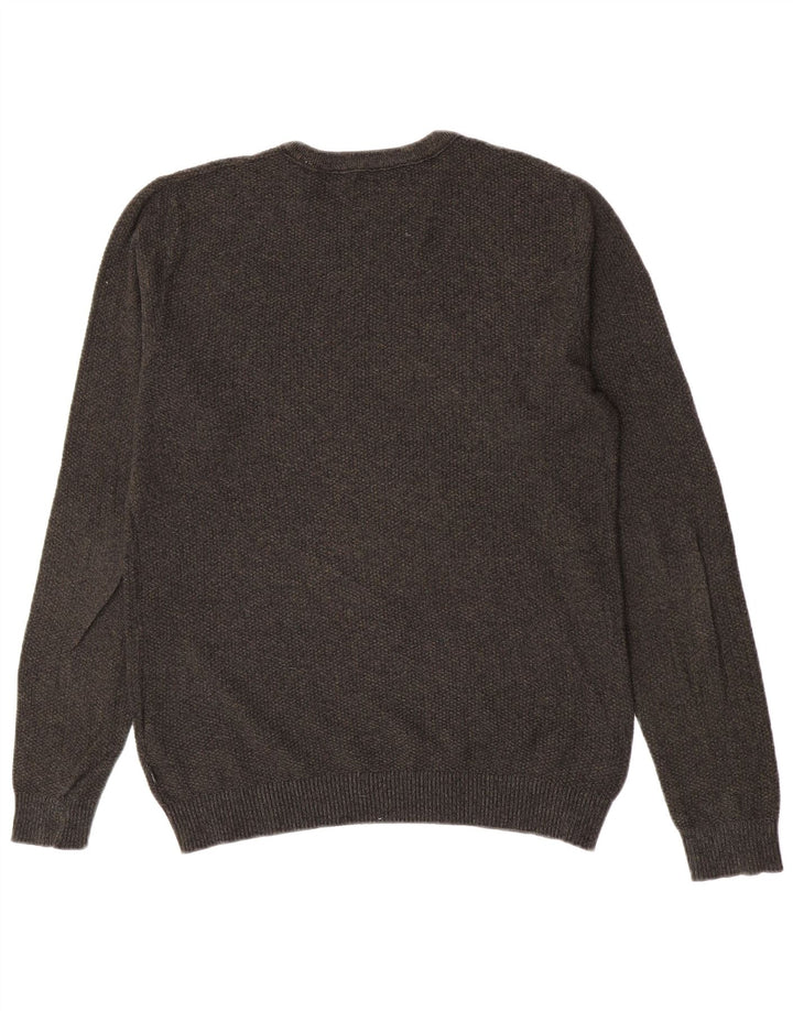 Jack & Jones Ανδρικό πουλόβερ με λαιμόκοψη, μεσαίο βαμβακερό