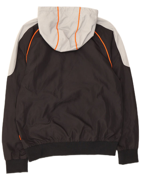 Γυναικεία αθλητική φόρμα γραφικών UMBRO Top Jacket UK 14 Medium Black Colourblock