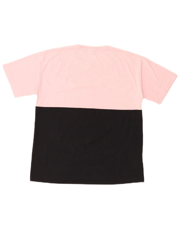Fred Perry Girls Graphic T-shirt Top 15-16 Years Πολύχρωμο Colourblock