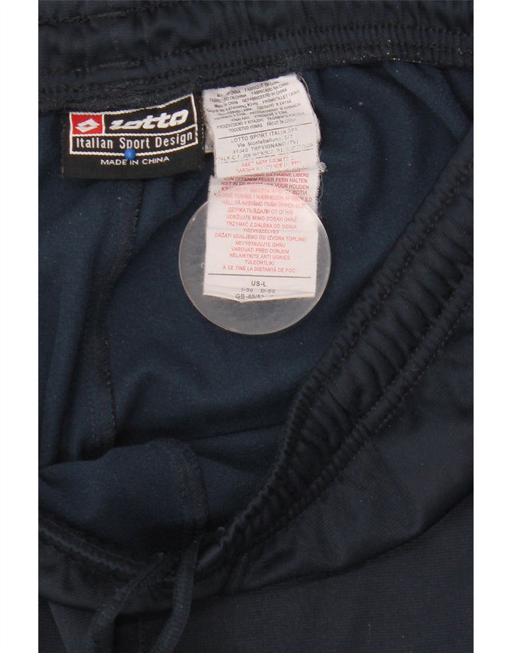 Ανδρική αθλητική φόρμα Lotto Παντελόνι Μεγάλο Navy Blue Polyester