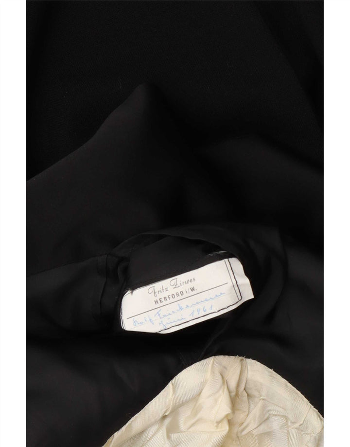 Vintage Ανδρικό Φρανκ Μπουφάν Blazer UK 36 Small Black