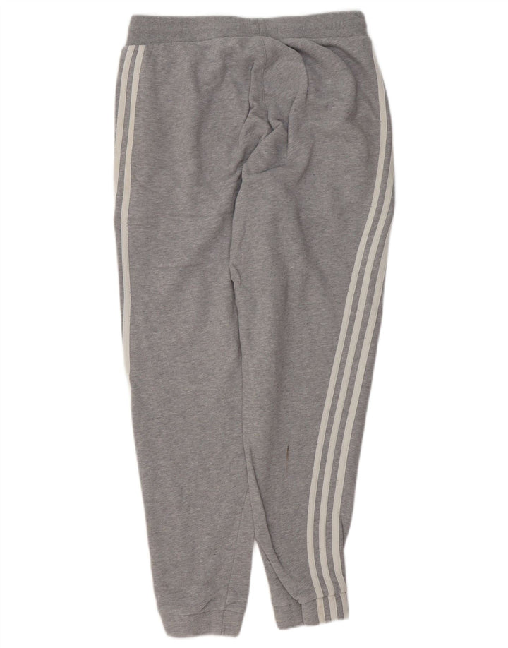 Ανδρική φόρμα ADIDAS Παντελόνι Joggers Μικρό Γκρι Βαμβακερό