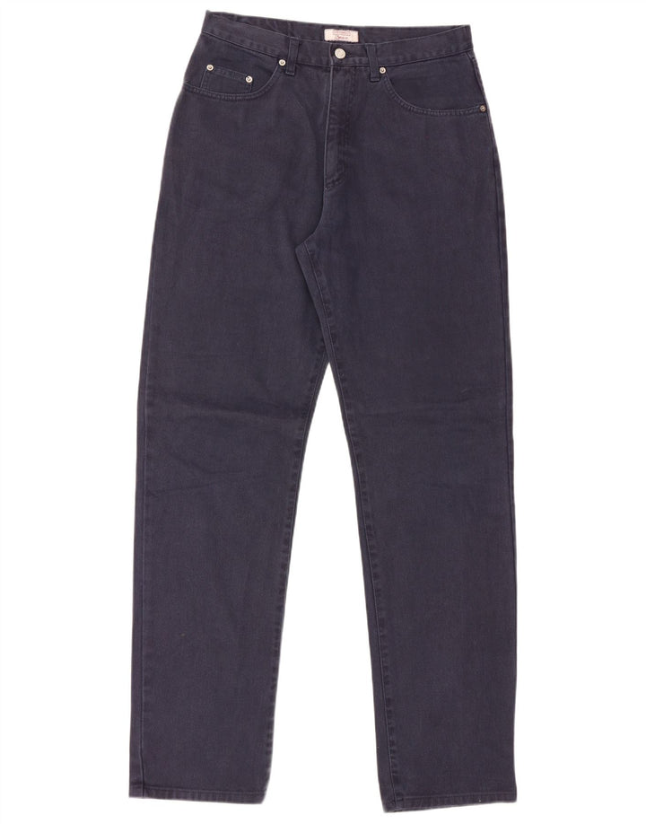 Stefanel Ανδρικό ίσιο τζιν IT 48 Medium W34 L34 Navy Blue Cotton