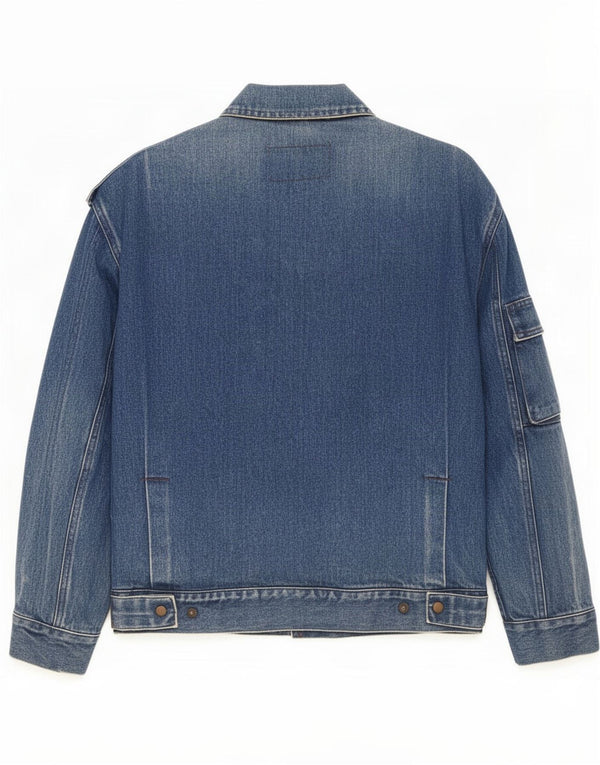 Carrera Ανδρικό Τζιν Μπουφάν UK 38 Medium Blue Cotton