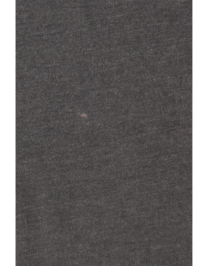 Ανδρικό πουκάμισο πόλο KAPPA μεγάλο γκρι βαμβακερό