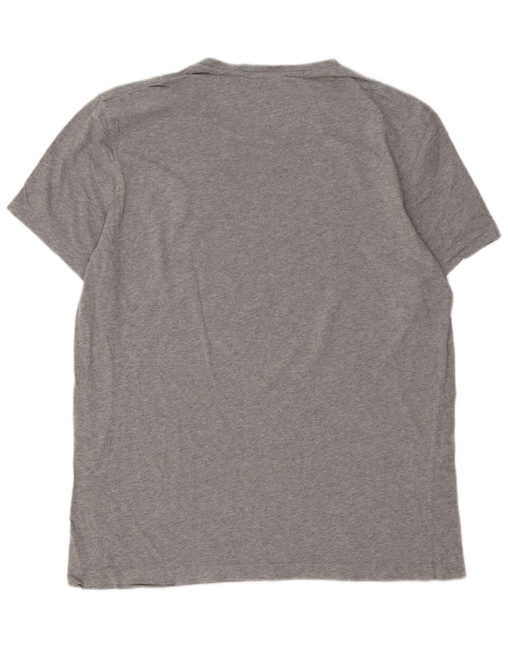 Jack Wills Ανδρικό T-Shirt Top μεγάλο γκρι βαμβακερό