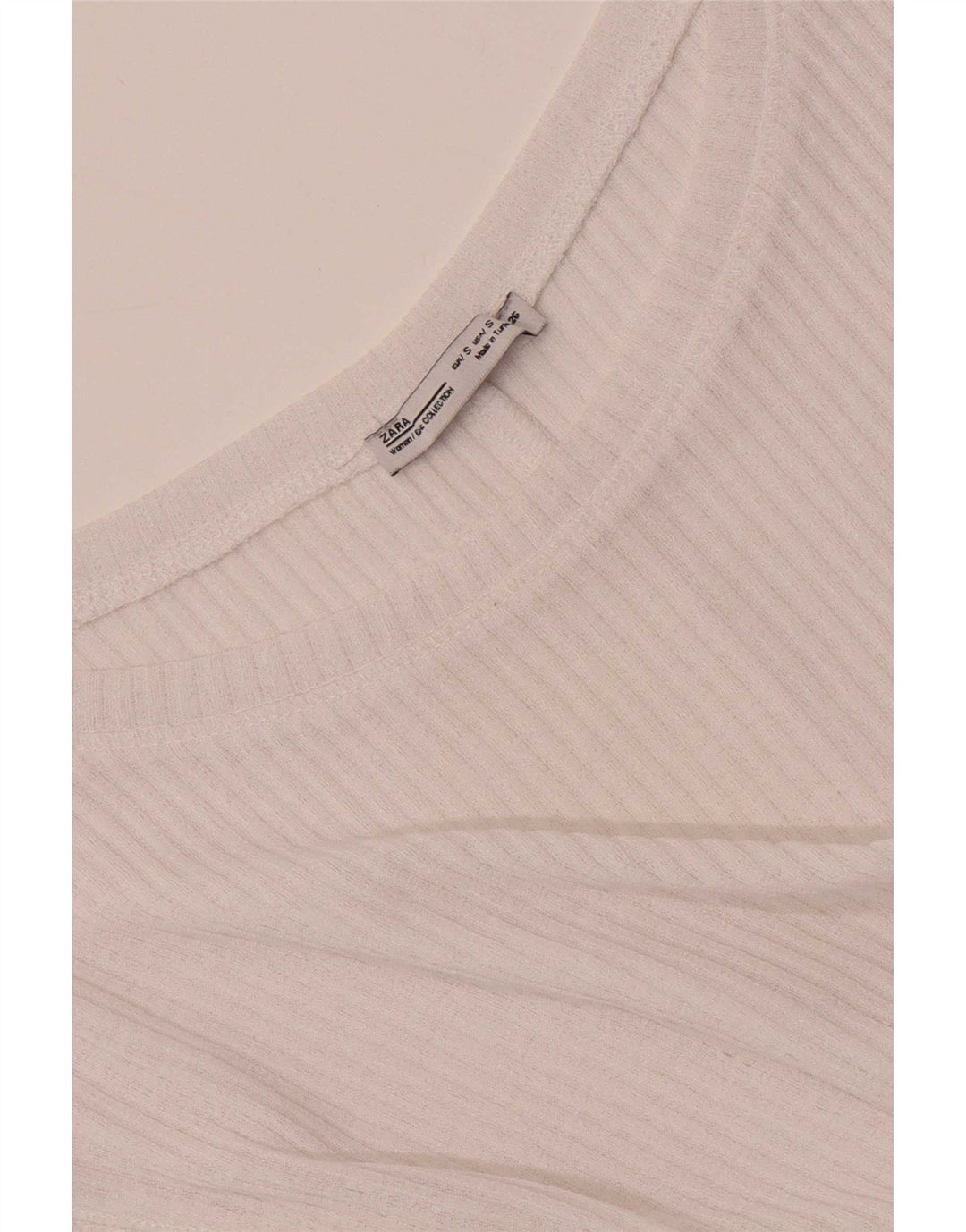 Zara Γυναικείο Γιλέκο Oversized Top UK 10 Small White