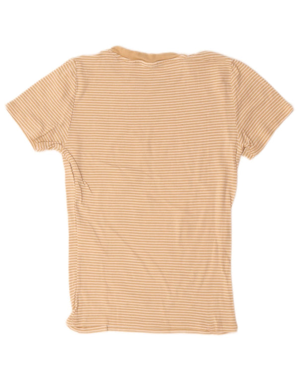 Γυναικείο μπλουζάκι Levi's Top UK 8 Μικρό μπεζ βαμβακερό ρίγες