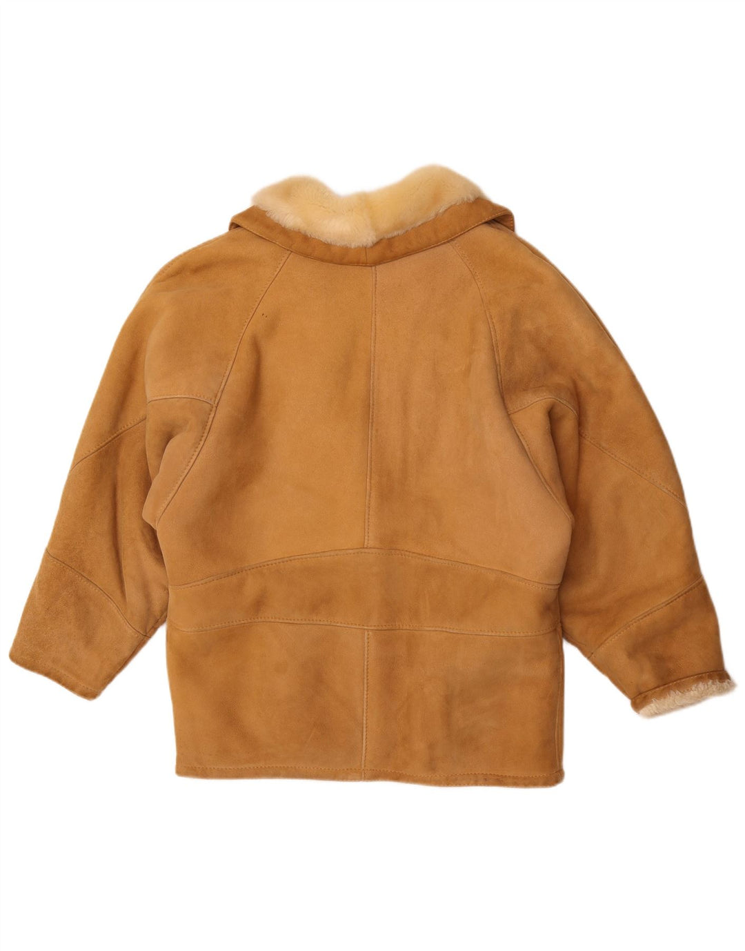 Conbipel Γυναικείο Μπουφάν Shearling Oversized IT 42 Μεσαίο Καφέ