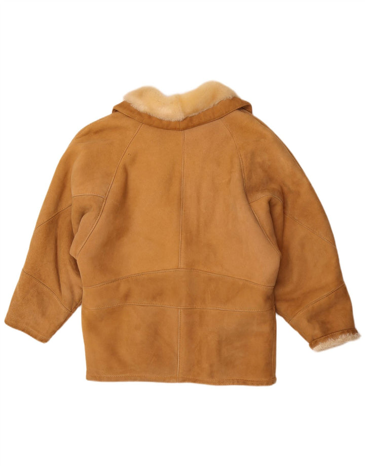 Conbipel Γυναικείο Μπουφάν Shearling Oversized IT 42 Μεσαίο Καφέ