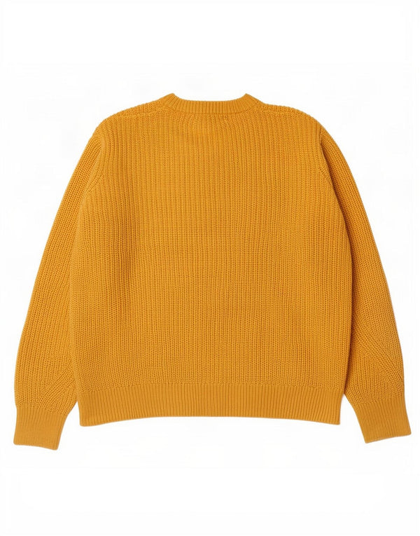 Marks & Spencer Γυναικείο πουλόβερ με λαιμόκοψη UK 16 Large Yellow