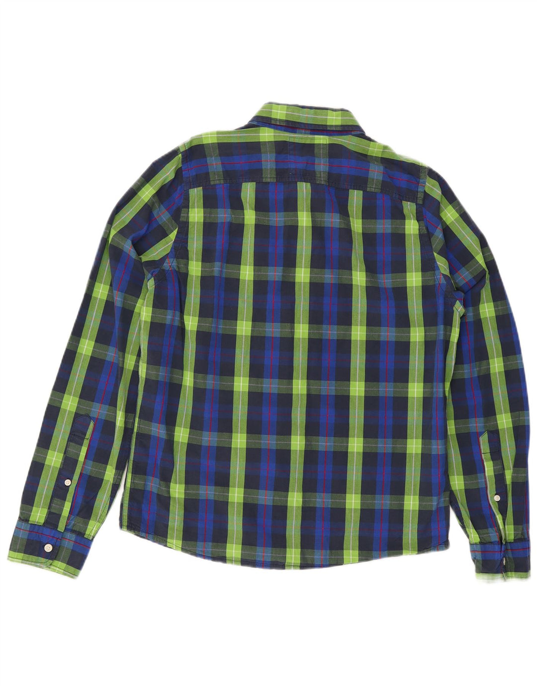 Ανδρικό πουκάμισο Hollister XL Blue Check