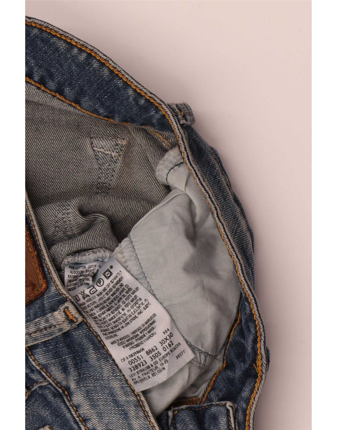 Γυναικείο τζιν Levi's Flared W30 L30 Blue Cotton