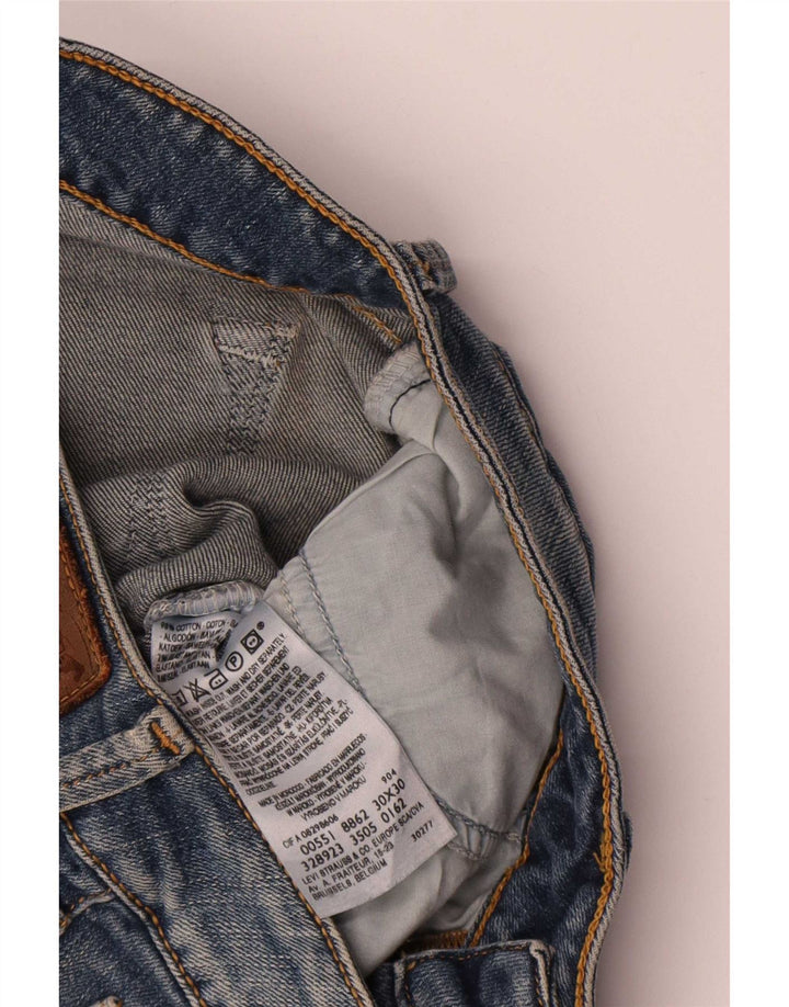 Γυναικείο τζιν Levi's Flared W30 L30 Blue Cotton