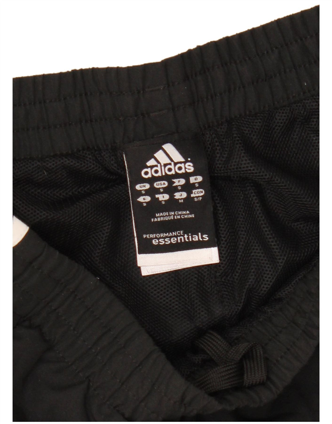 Adidas Ανδρική φόρμα Climalite Παντελόνι Joggers Μικρό Μαύρο Πολυεστέρα