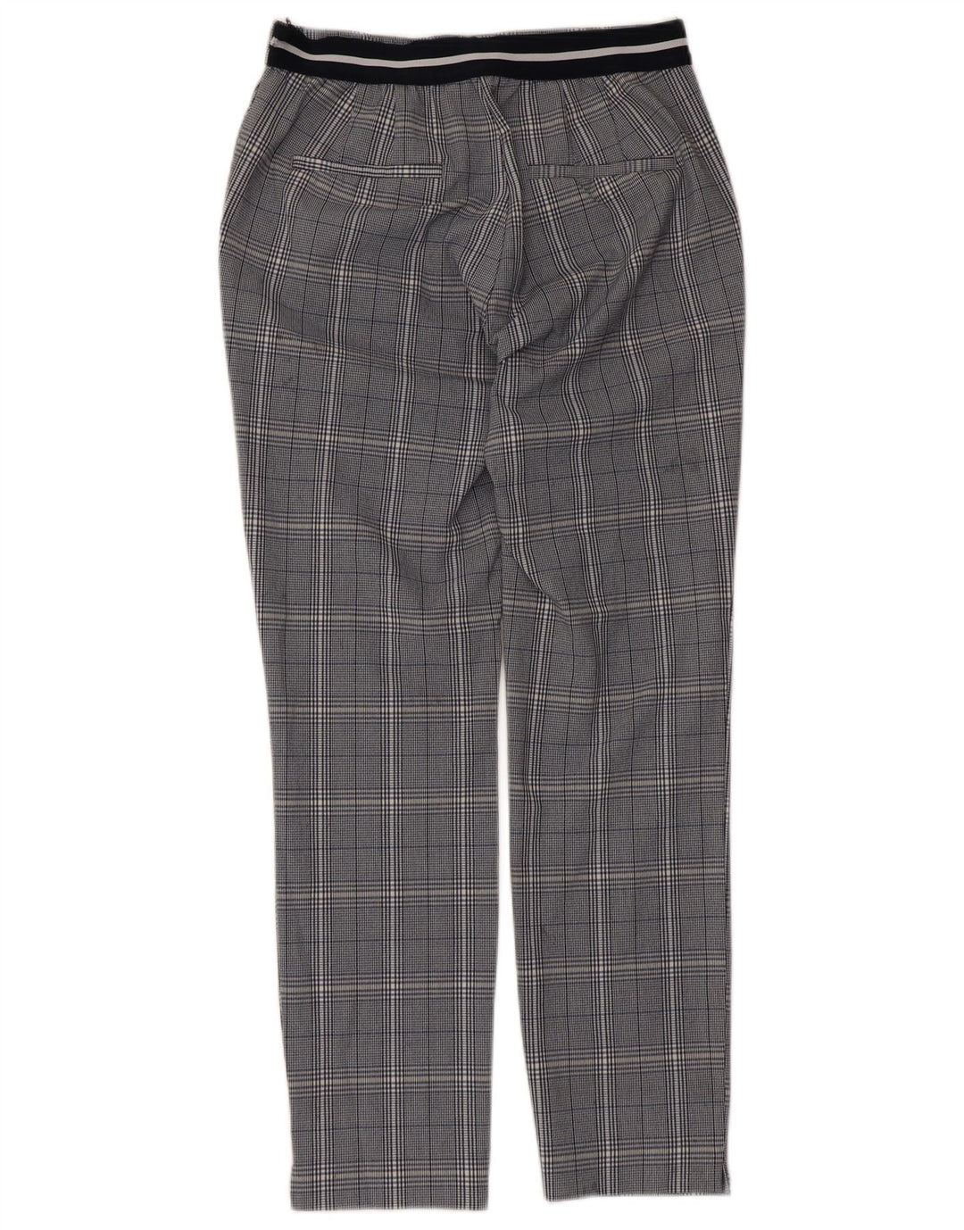 Zara Γυναικείο Slim Suit Παντελόνι Medium W30 L27 Grey Check Polyester