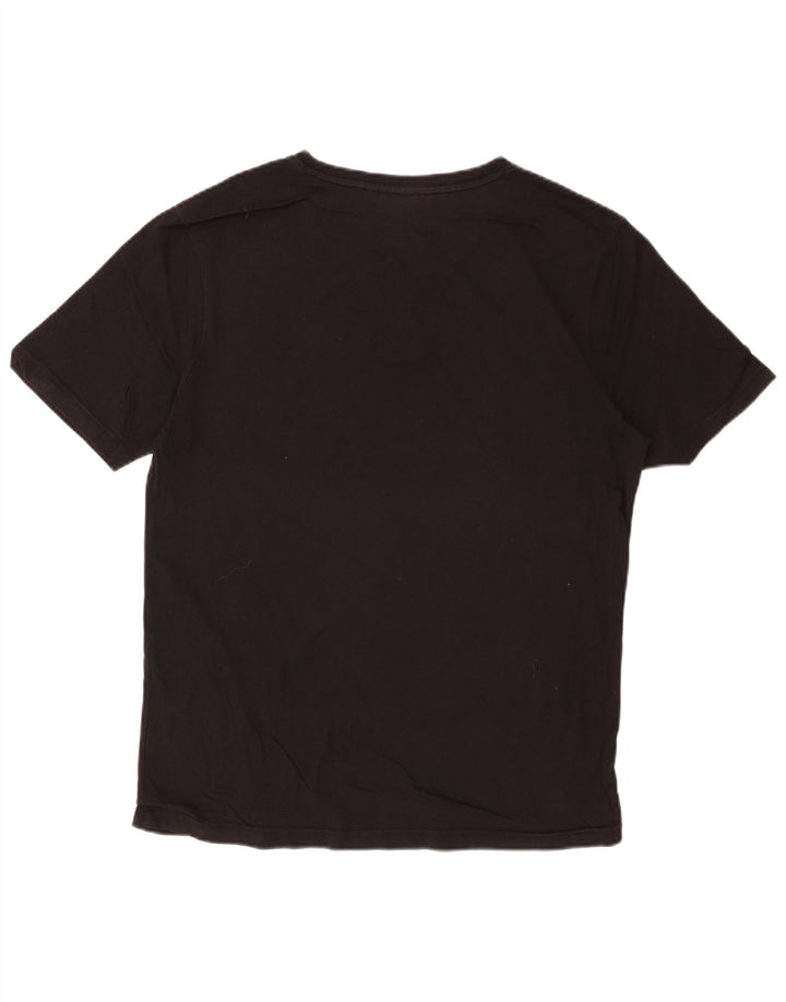 Ανδρικό γραφικό μπλουζάκι FILA Top Large Μαύρο