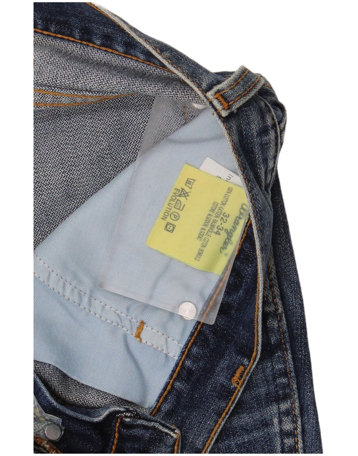 Ανδρικό τζιν Wrangler Evolution ίσιο W32 L34 Μπλε βαμβακερό