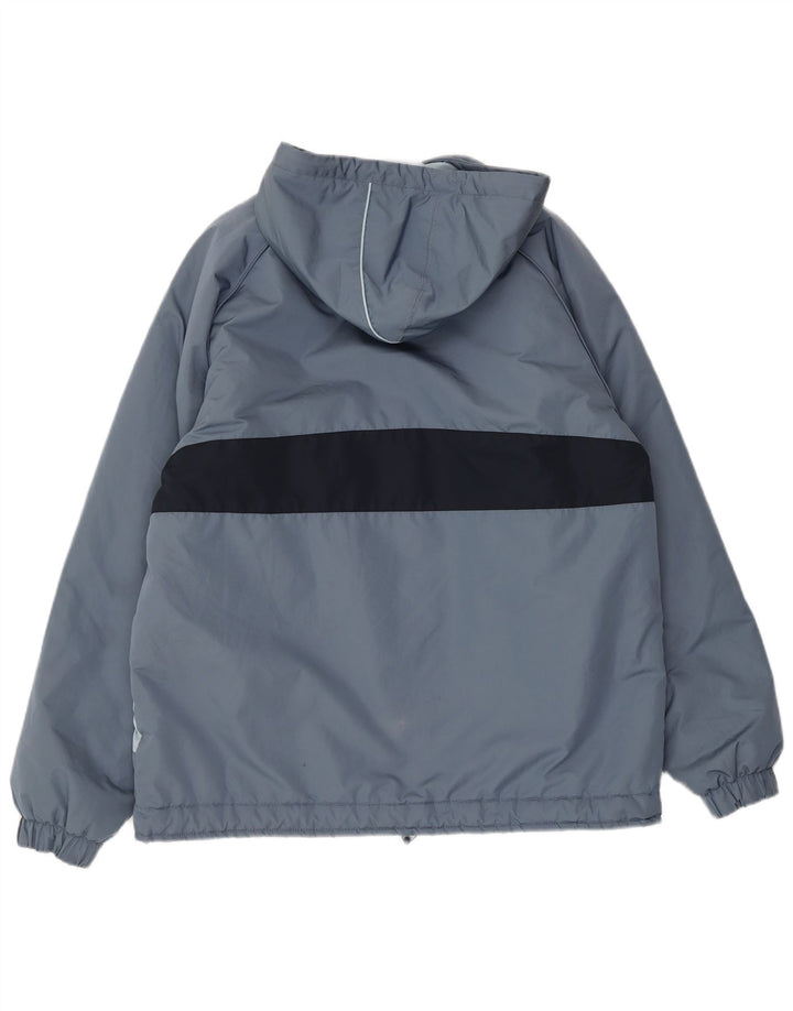 Ανδρικό μπουφάν Anorak Ellesse με κουκούλα UK 38 Medium Grey Colorblock Polyester