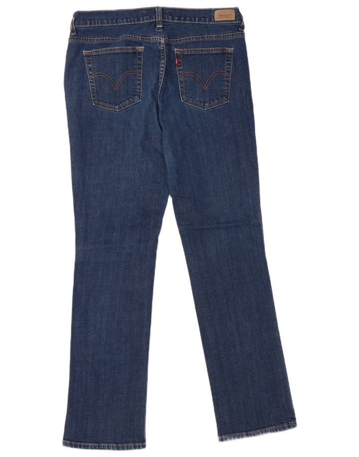 LEVI'S Γυναικείο τζιν 505 ίσιο US 10 μεγάλο W30 L30 Μπλε βαμβακερό
