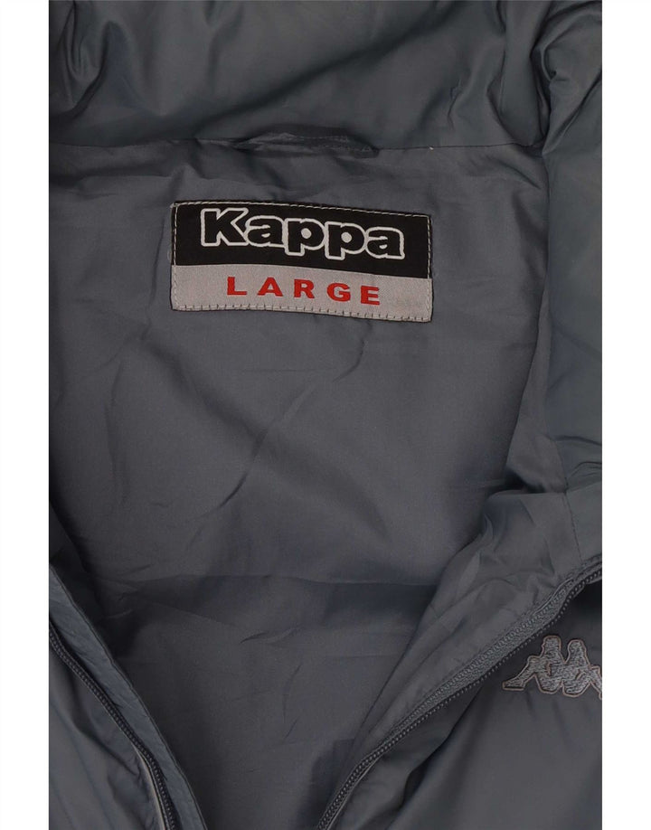 Kappa Ανδρικό μπουφάν UK 40 Large Blue Polyamide