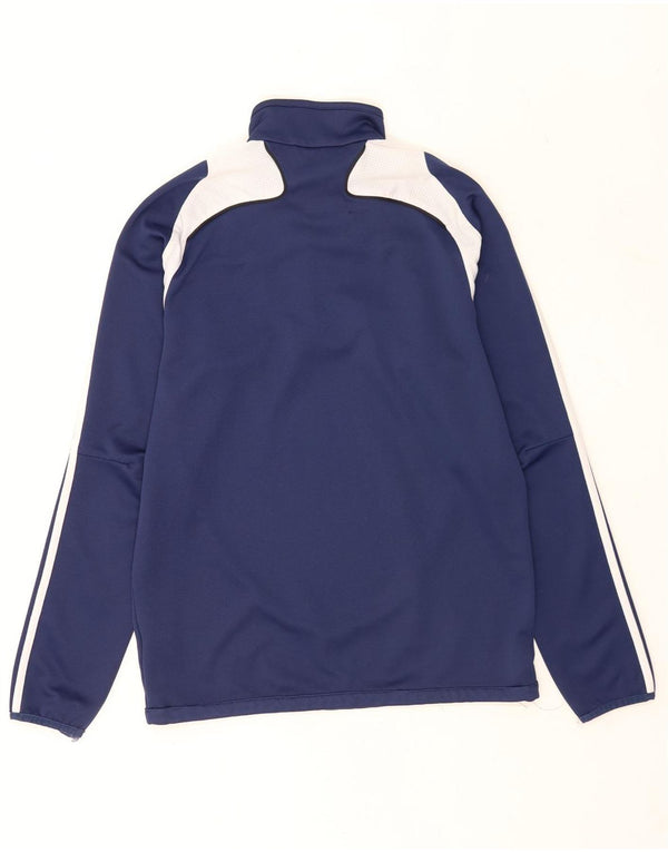 Ανδρική φόρμα φόρμας γραφικών πουλόβερ Adidas Top UK 40/42 Medium Navy Blue