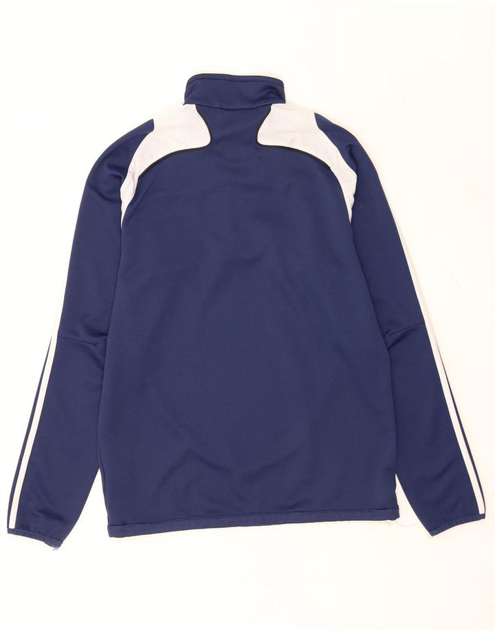 Ανδρική φόρμα φόρμας γραφικών πουλόβερ Adidas Top UK 40/42 Medium Navy Blue