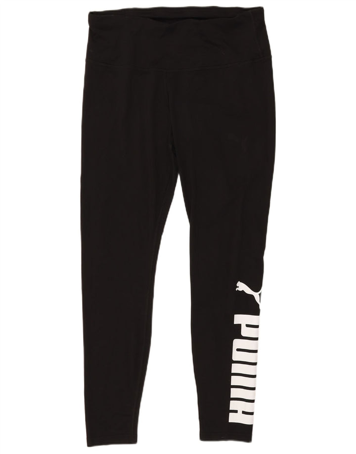 Puma Γυναικείο Γραφικό Κολάν UK 18 XL Μαύρο πολυεστέρα