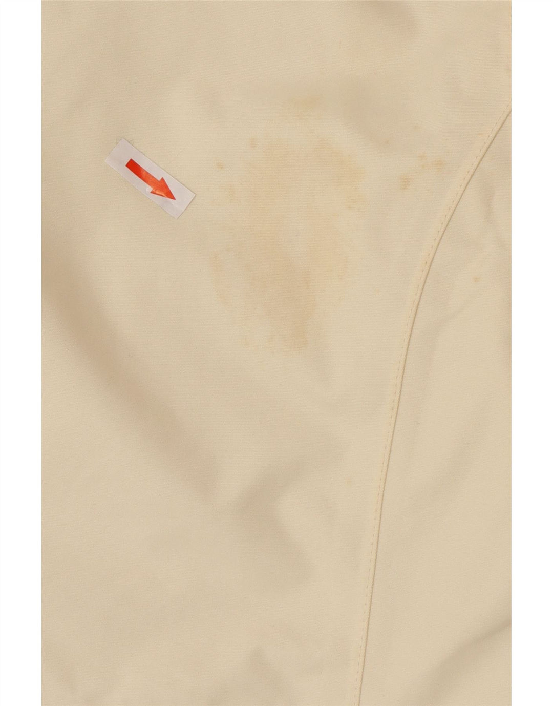 Lands End Γυναικείο Oversized Windbreaker Jacket UK 10 Small Off White Nylon